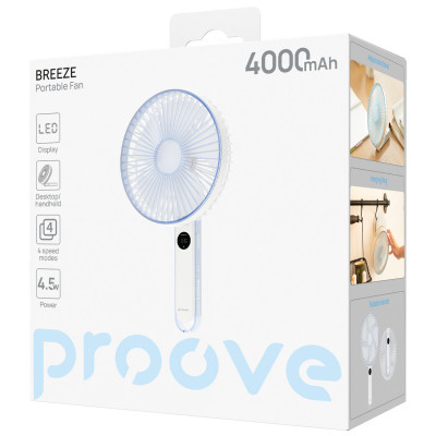 Портативний вентилятор Proove Breeze — Придбати в Україні