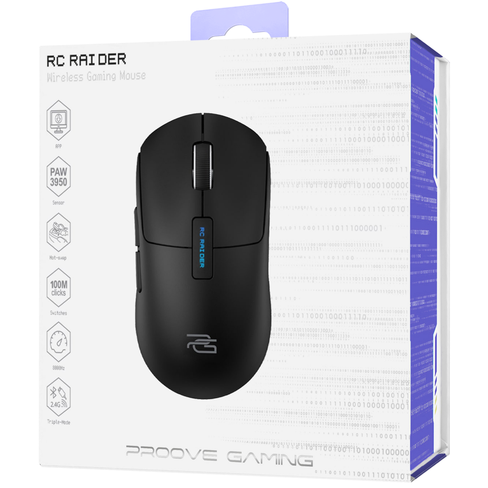 Беспроводная игровая мышь Proove Gaming RC Raider 8K - фото 1