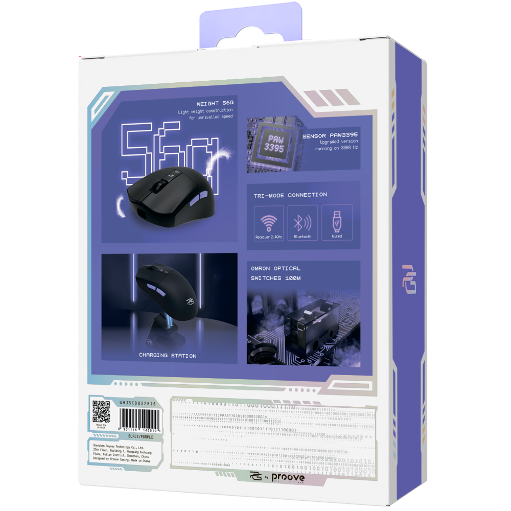 Бездротова ігрова миша Proove Gaming Jester 8K with Charging Dock — Придбати в Україні - фото 31