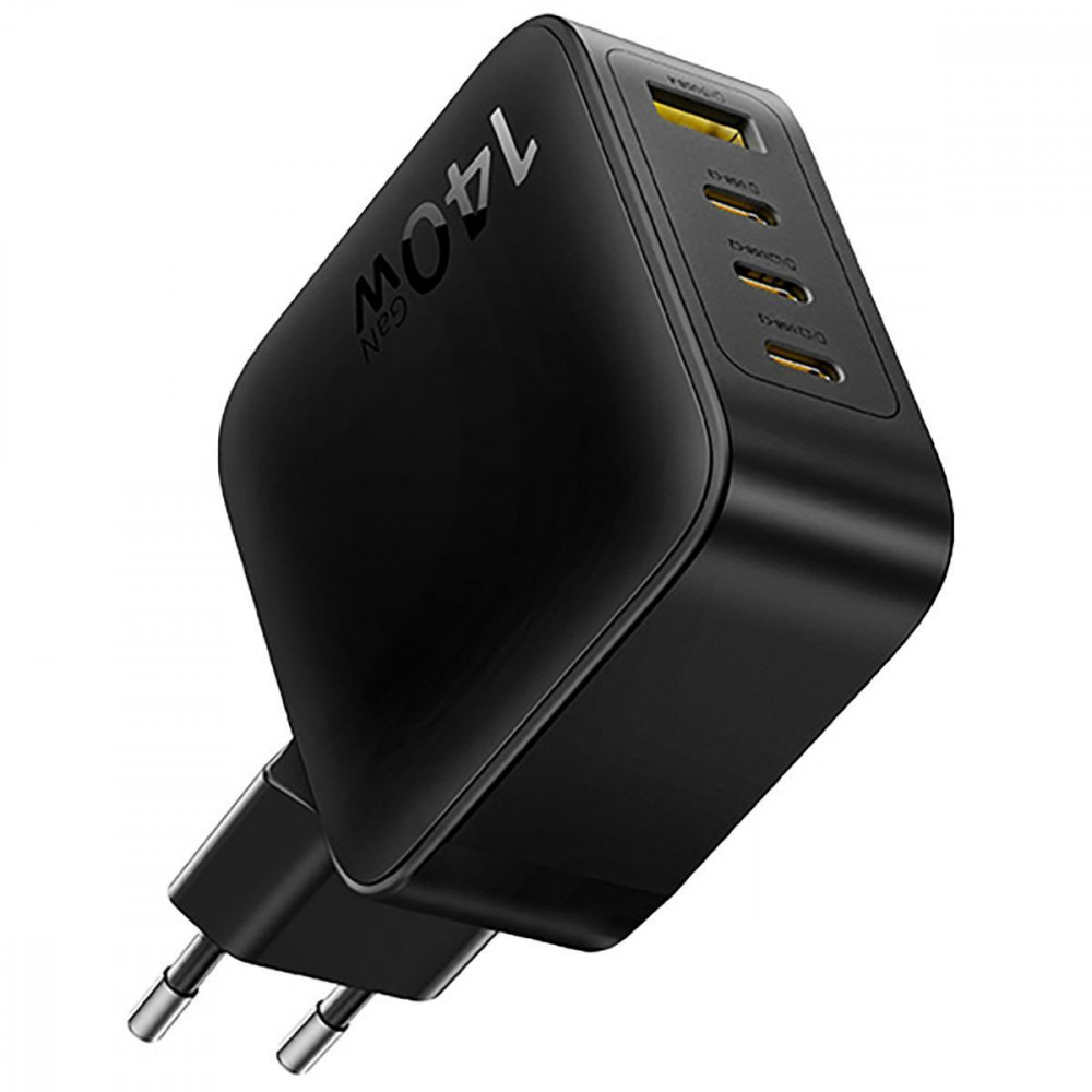 МЗП Baseus EnerFill FH11 GaN 140W (3 Type-C+USB) — Придбати в Україні - фото 3