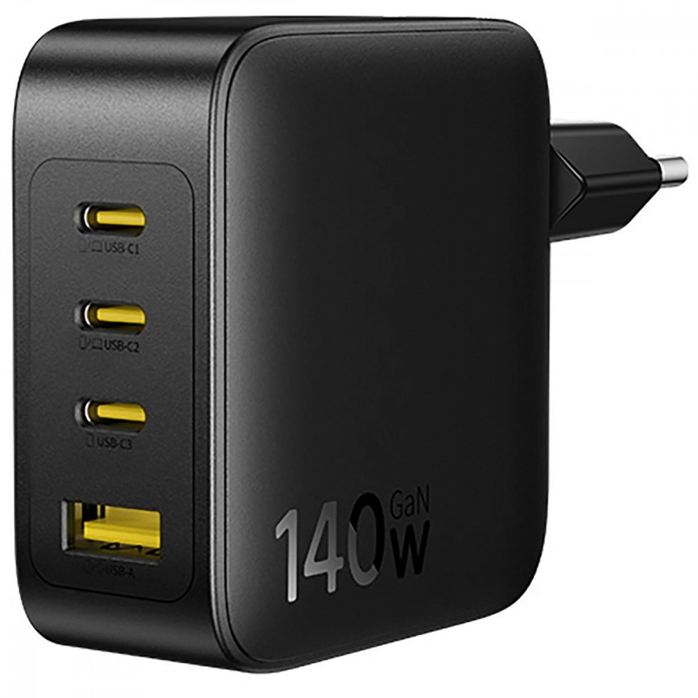 МЗП Baseus EnerFill FH11 GaN 140W (3 Type-C+USB) — Придбати в Україні - фото 4