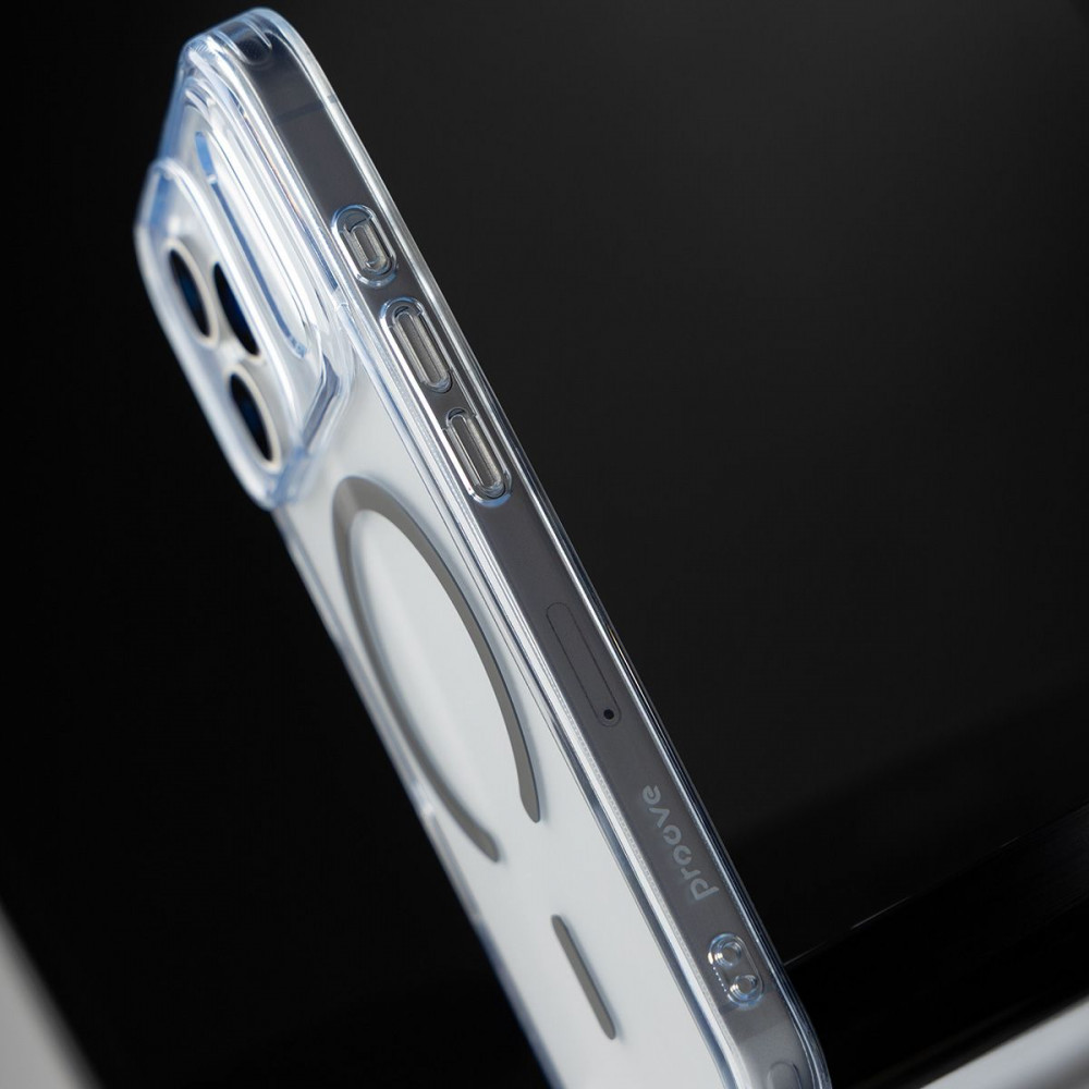 Чехол Proove Blossom Case with Magnetic Ring iPhone 17 desert titanium на картинке №6