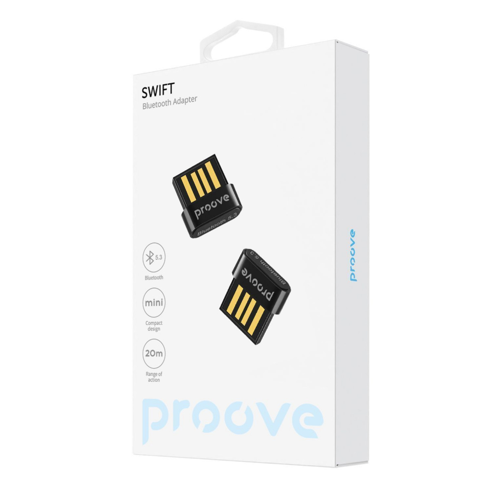 Бездротовий адаптер Proove Swift Bluetooth 5.3 — Придбати в Україні