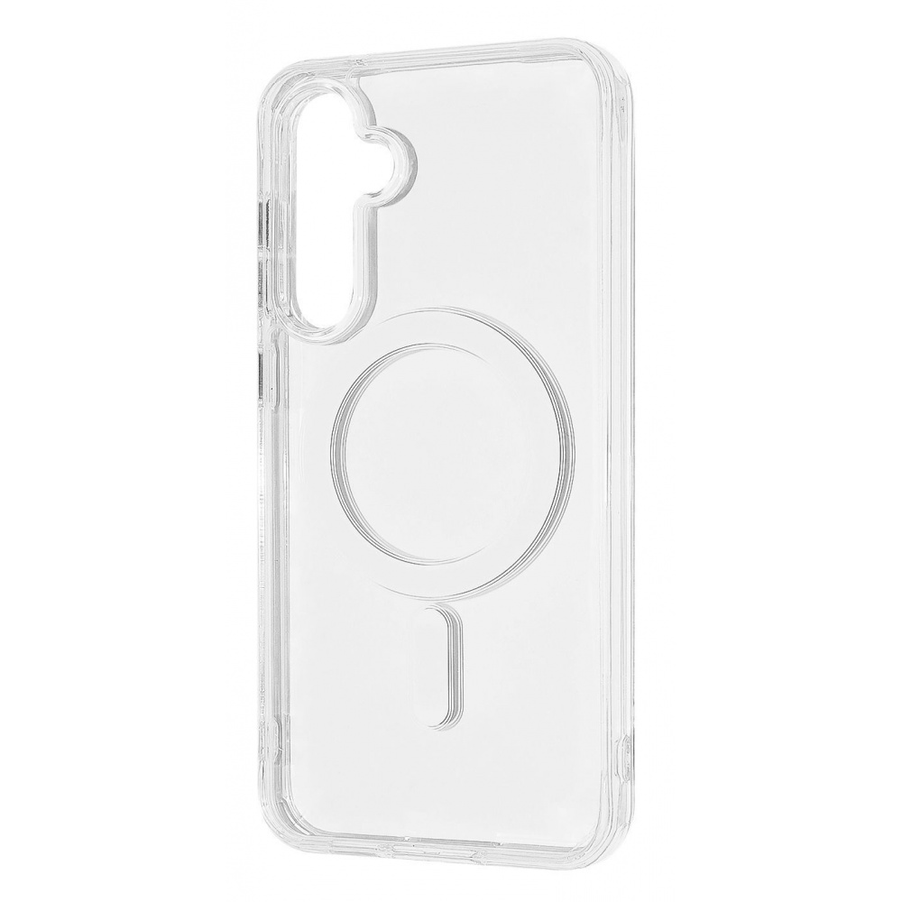 Чехол WAVE Clear Case (PC+TPU) with Magnetic Ring Samsung Galaxy S24 Plus