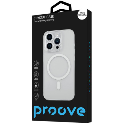Купить Чехол Proove Crystal Case with Magnetic Ring iPhone 14 Pro Max 55825 - Ncase