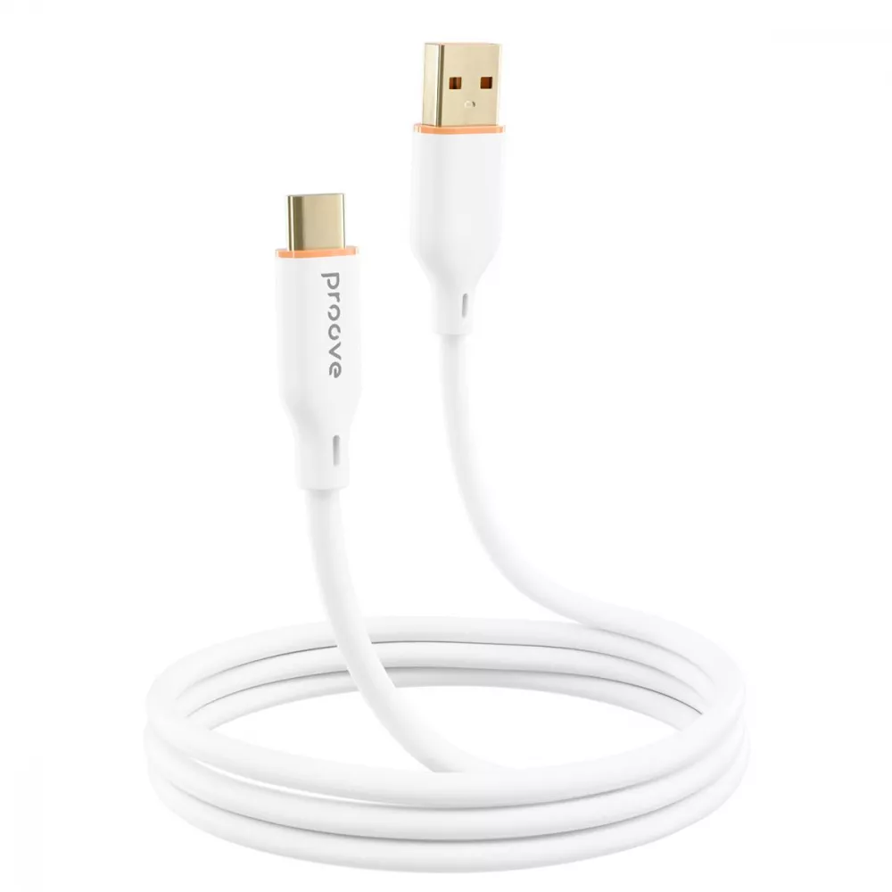 Кабель Proove Jelly Silicone USB to Type-C 2.4A (1m) - фото 1