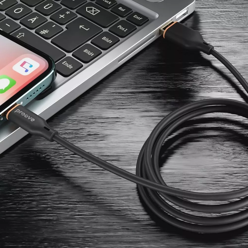 Кабель Proove Jelly Silicone USB to Type-C 2.4A (1m) - фото 8