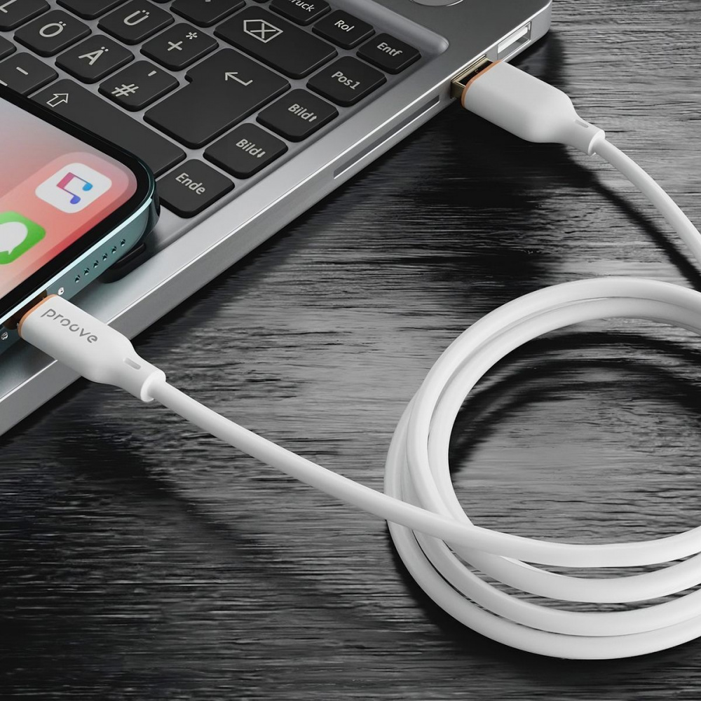 Кабель Proove Jelly Silicone USB to Type-C 2.4A (1m) — Придбати в Україні - фото 7