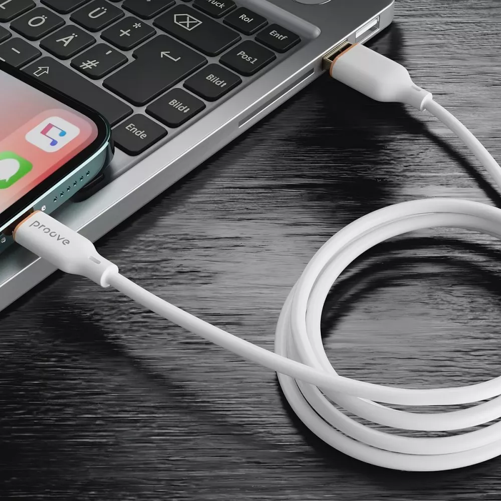 Кабель Proove Jelly Silicone USB to Type-C 2.4A (1m) - фото 7