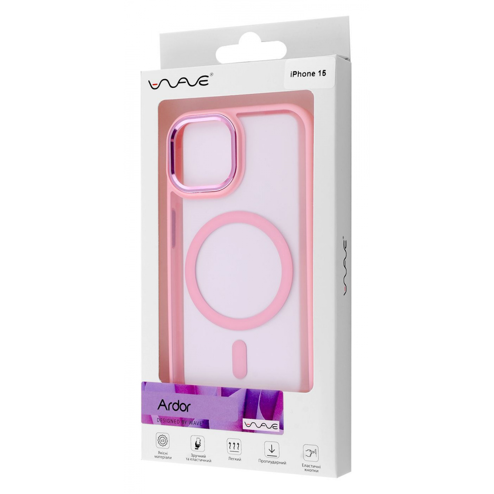 Чехол WAVE Ardor Case with Magnetic Ring iPhone 15 - фото 1