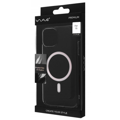 Купить Чехол WAVE Premium Crystal Case with Magnetic Ring iPhone 15 50842 - Ncase