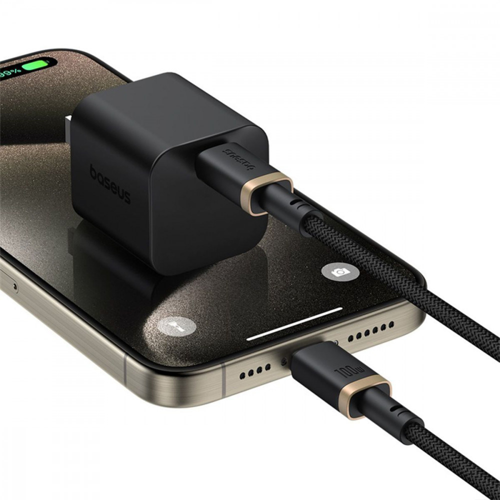 Кабель Baseus Dura Series Fast Charging Type-C to Type-C 100W (1m) — Придбати в Україні - фото 4