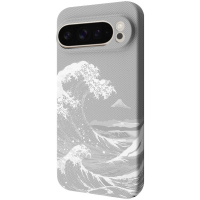 white waves