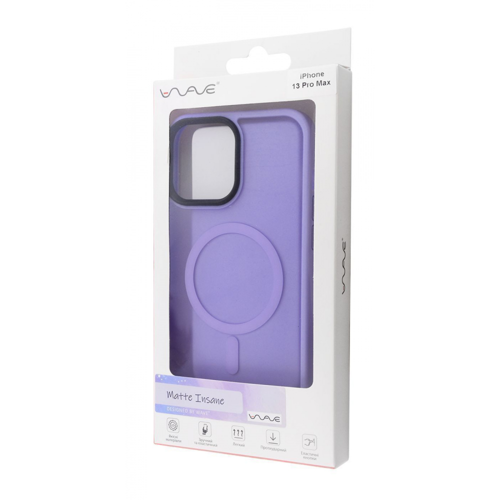 Чехол WAVE Matte Insane Case with Magnetic Ring iPhone 12 Pro Max - фото 2
