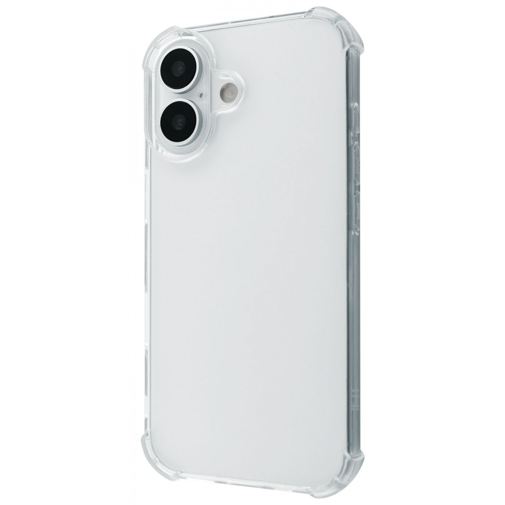 Чехол WXD силікон 0.8 mm HQ iPhone 17 transparent (64355) Прозрачный на картинке №1