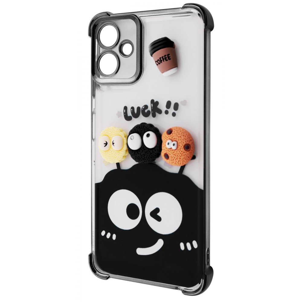 Чохол WAVE Winkie Samsung Galaxy A06 black/splash на малюнкі №1