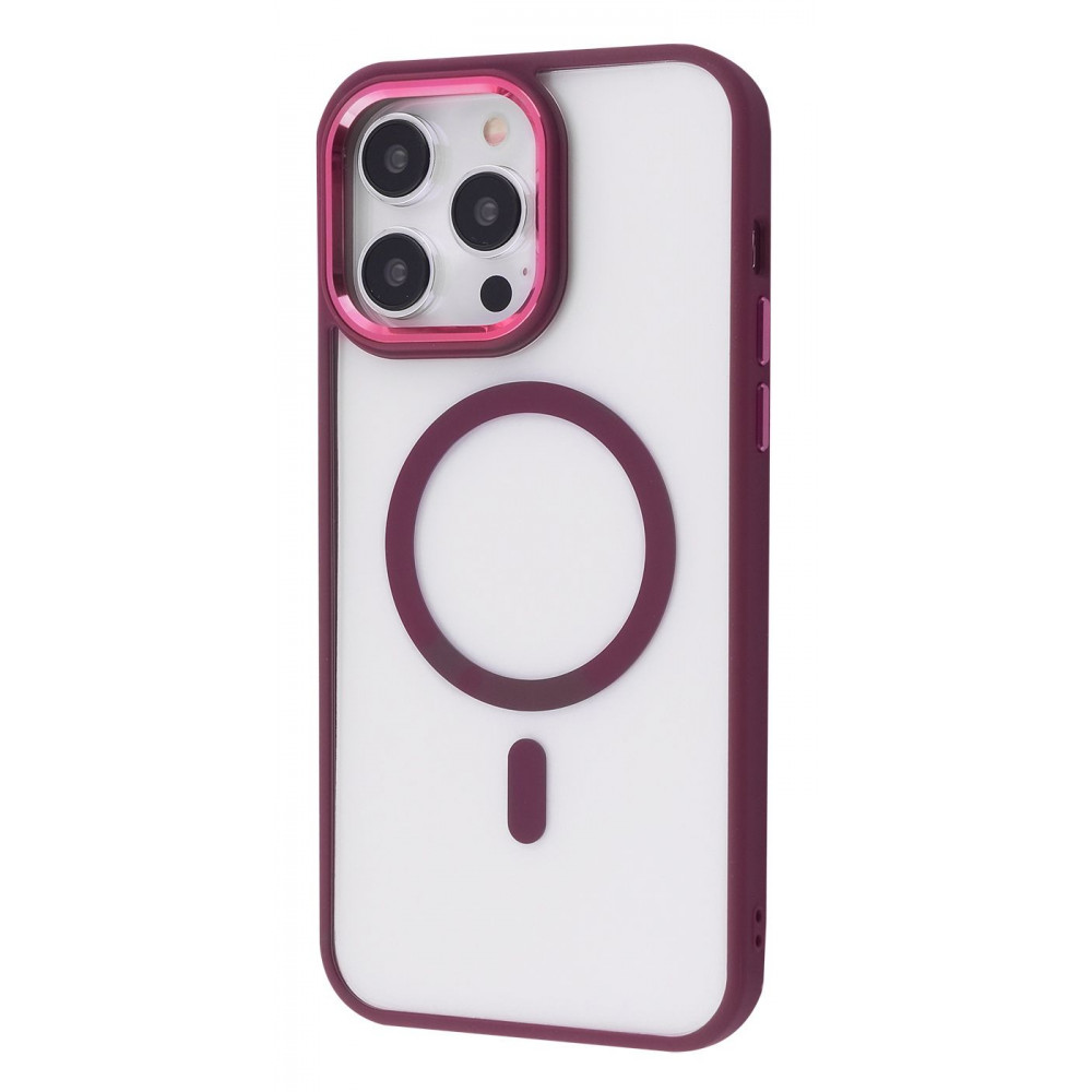 Чехол WAVE Ardor Case with Magnetic Ring iPhone 14 Pro Max bordo на картинке №1