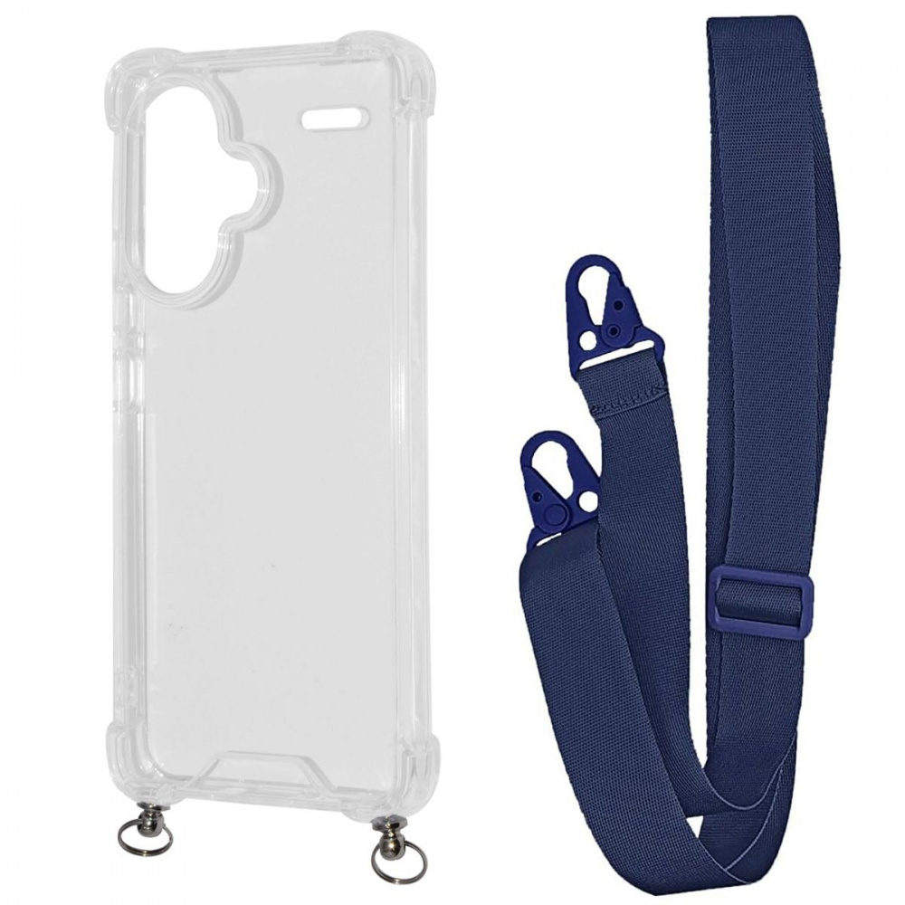 Чехол WAVE Clear Case with Strap Xiaomi Redmi Note 13 Pro+ - фото 5