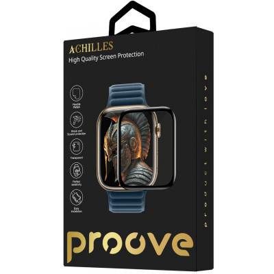 Захисне скло Proove Achilles Apple Watch Series 4/5/6/SE/SE2/SE3 44 mm — Придбати в Україні