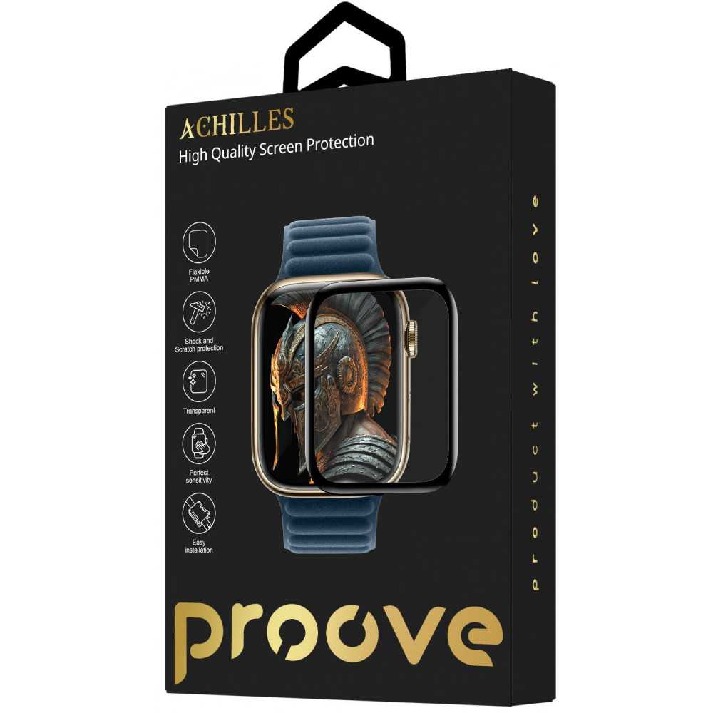 Защитное стекло Proove Achilles Apple Watch Series 4/5/6/SE/SE2/SE3 44 mm - фото 1