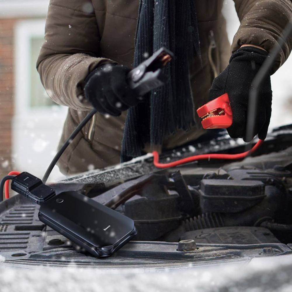 Пусковий Пристрій Baseus Super Energy Car Jump Starter 8000 mAh — Придбати в Україні - фото 1