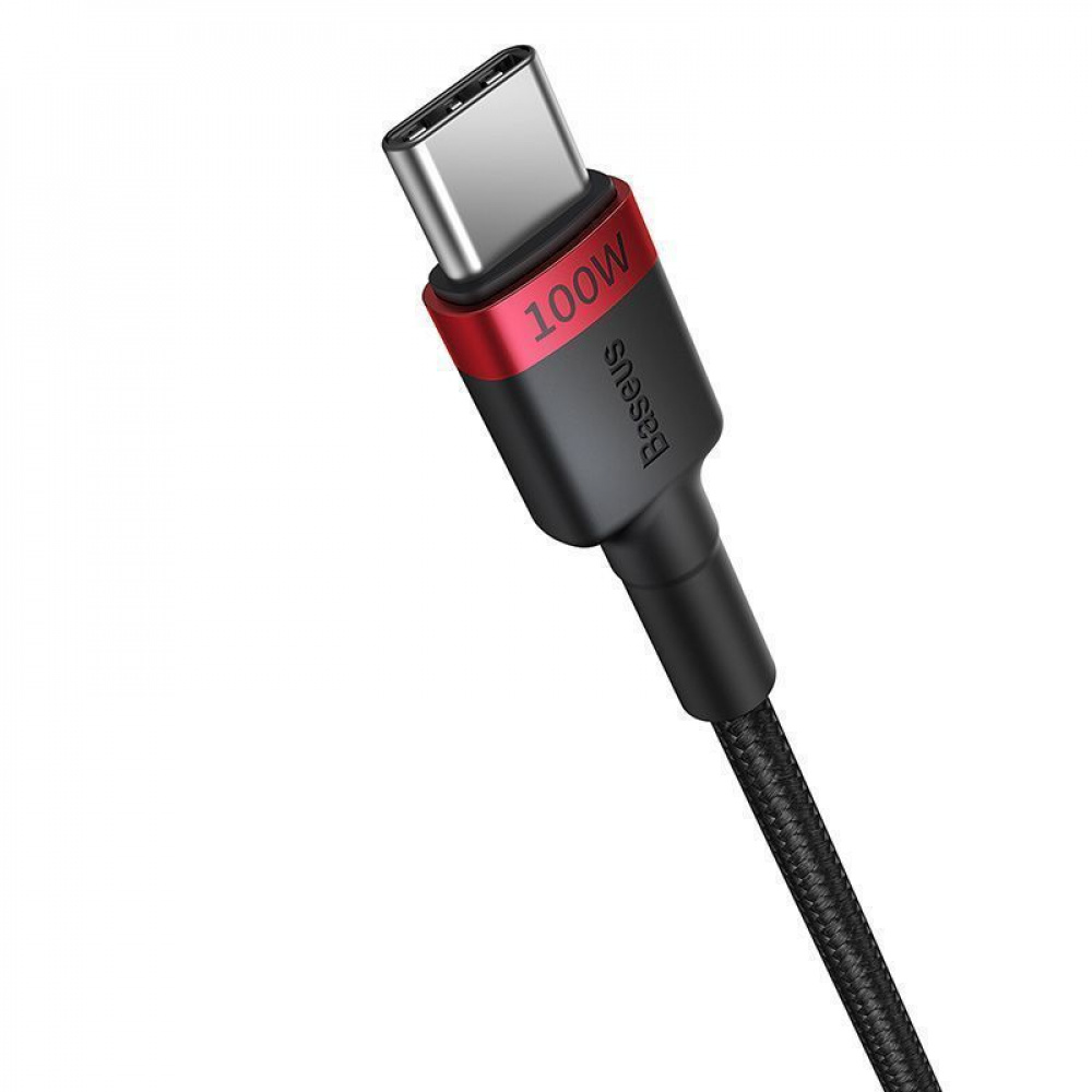 Кабель Baseus Cafule Charging Type-C to Type-C 100W 1м (2pcs) — Придбати в Україні - фото 5