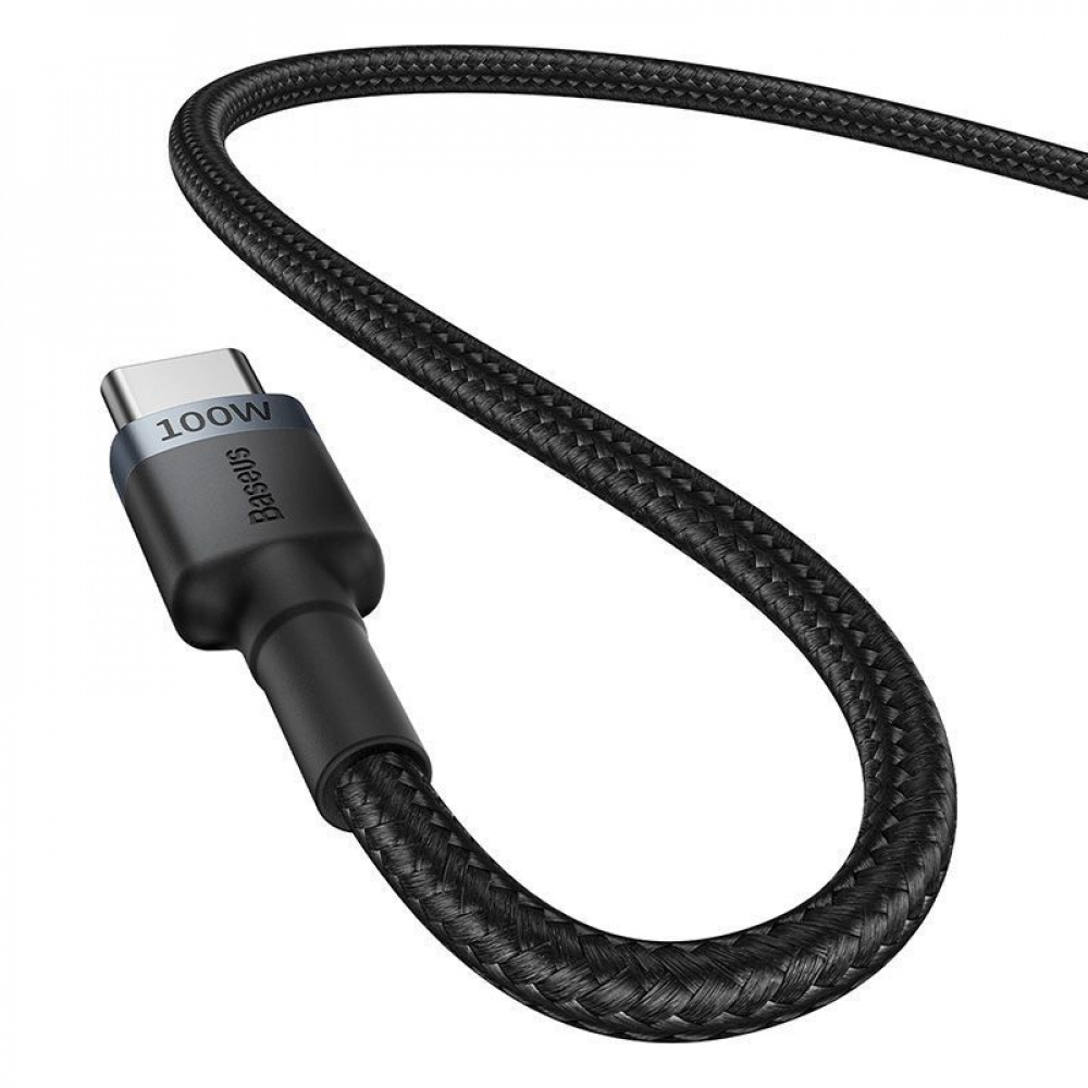 Кабель Baseus Cafule Charging Type-C to Type-C 100W 1м (2pcs) — Придбати в Україні - фото 6