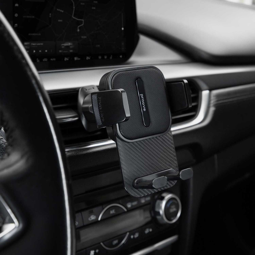 Автомобільний тримач Proove Carbon Clamp Air Outlet Car Mount — Придбати в Україні - фото 8