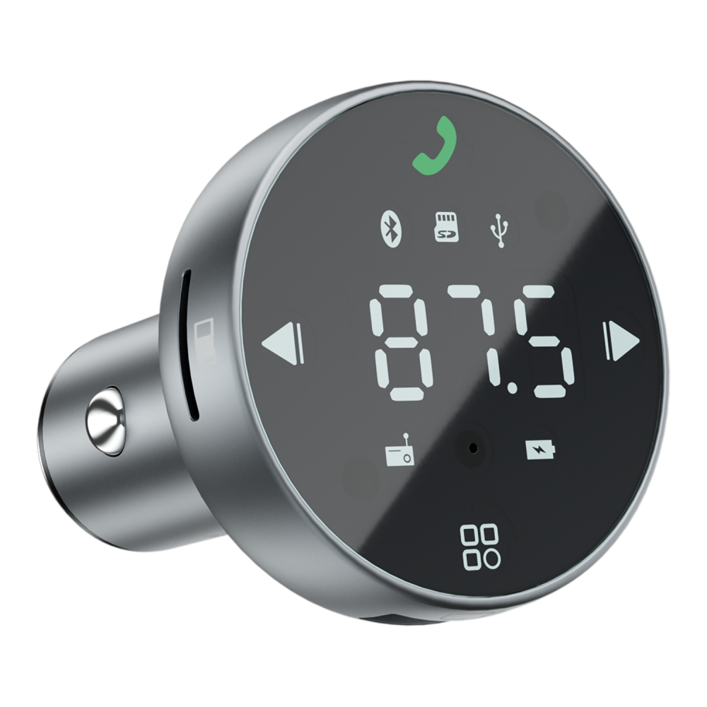 Автомобильное ЗУ Proove FM Launcher Sound Sync 30W (PD+QC3.0) Type-C+USB - фото 2