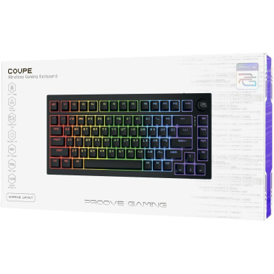 Купить Беспроводная клавиатура Proove  Gaming Coupe (Ukraine Layout) 62789 - Ncase