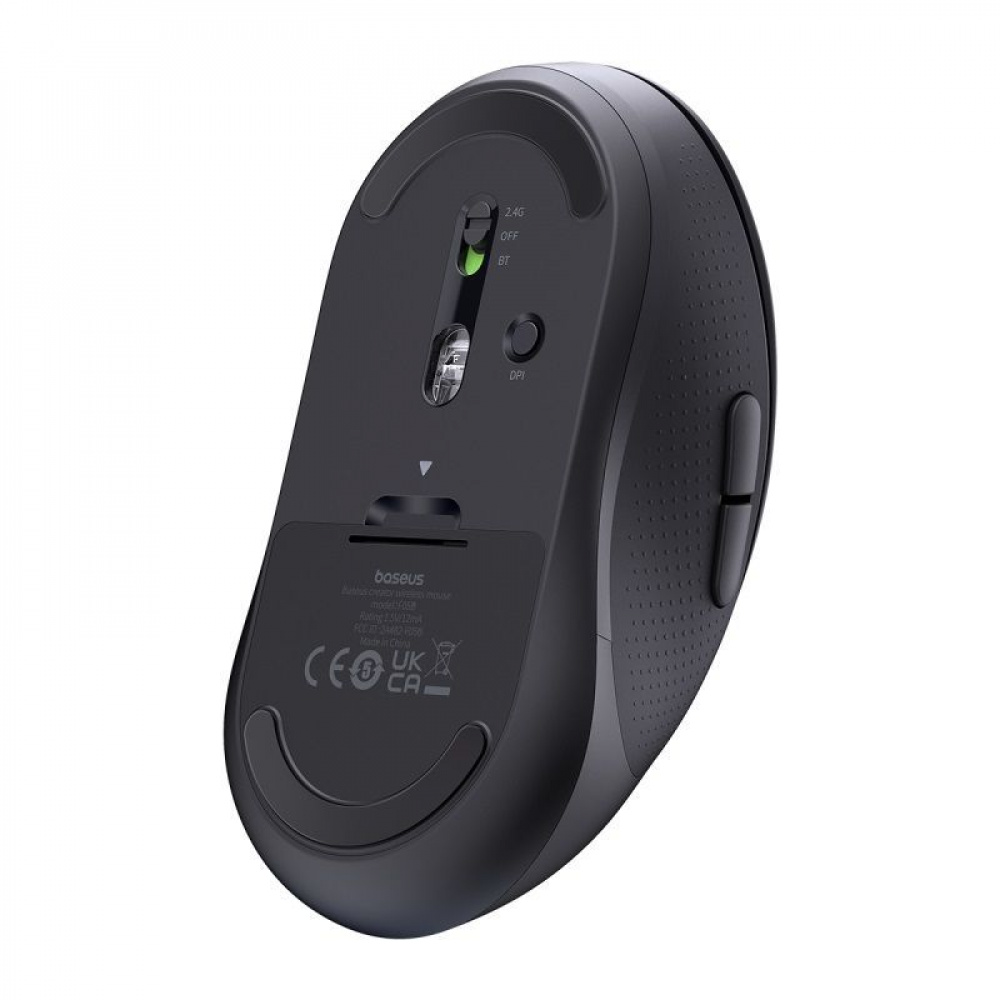 Беспроводная Компьютерная Мышь Baseus F02 Ergonomic Wireless Mouse?without Battery? - фото 3