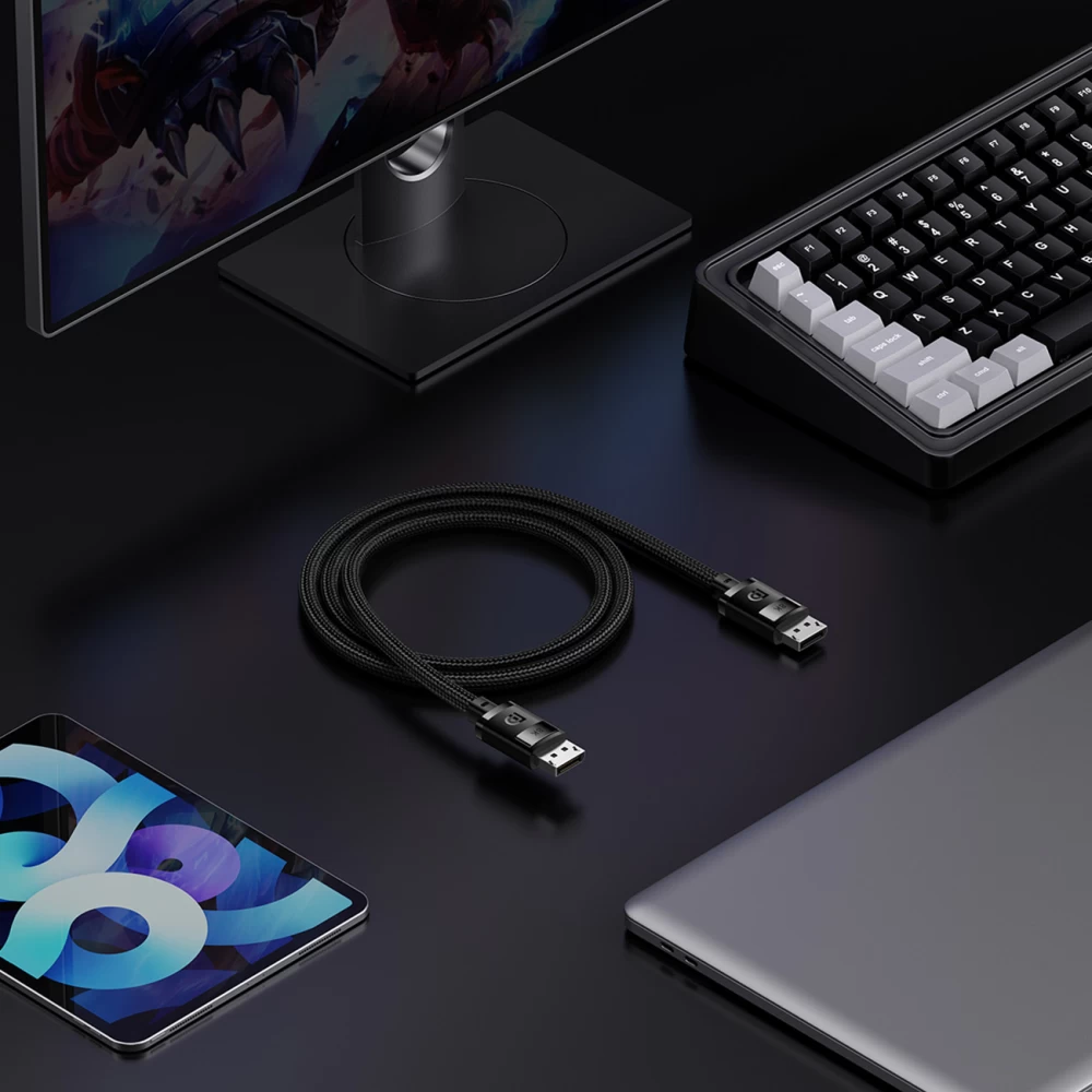 Кабель Baseus High Definition Series DP 8K to DP 8K (2m) — Придбати в Україні - фото 5