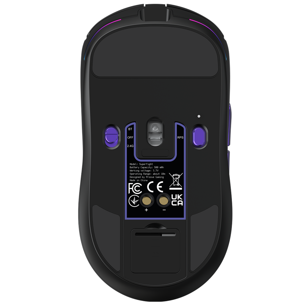 Бездротова ігрова миша Proove Gaming Superfight Wireless with charging dock — Придбати в Україні - фото 20