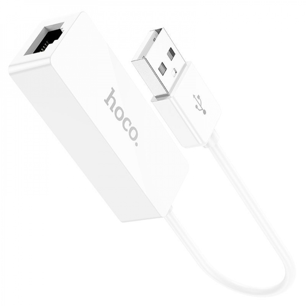 Ethernet адаптер Hoco UA22 RJ45 to USB - фото 3