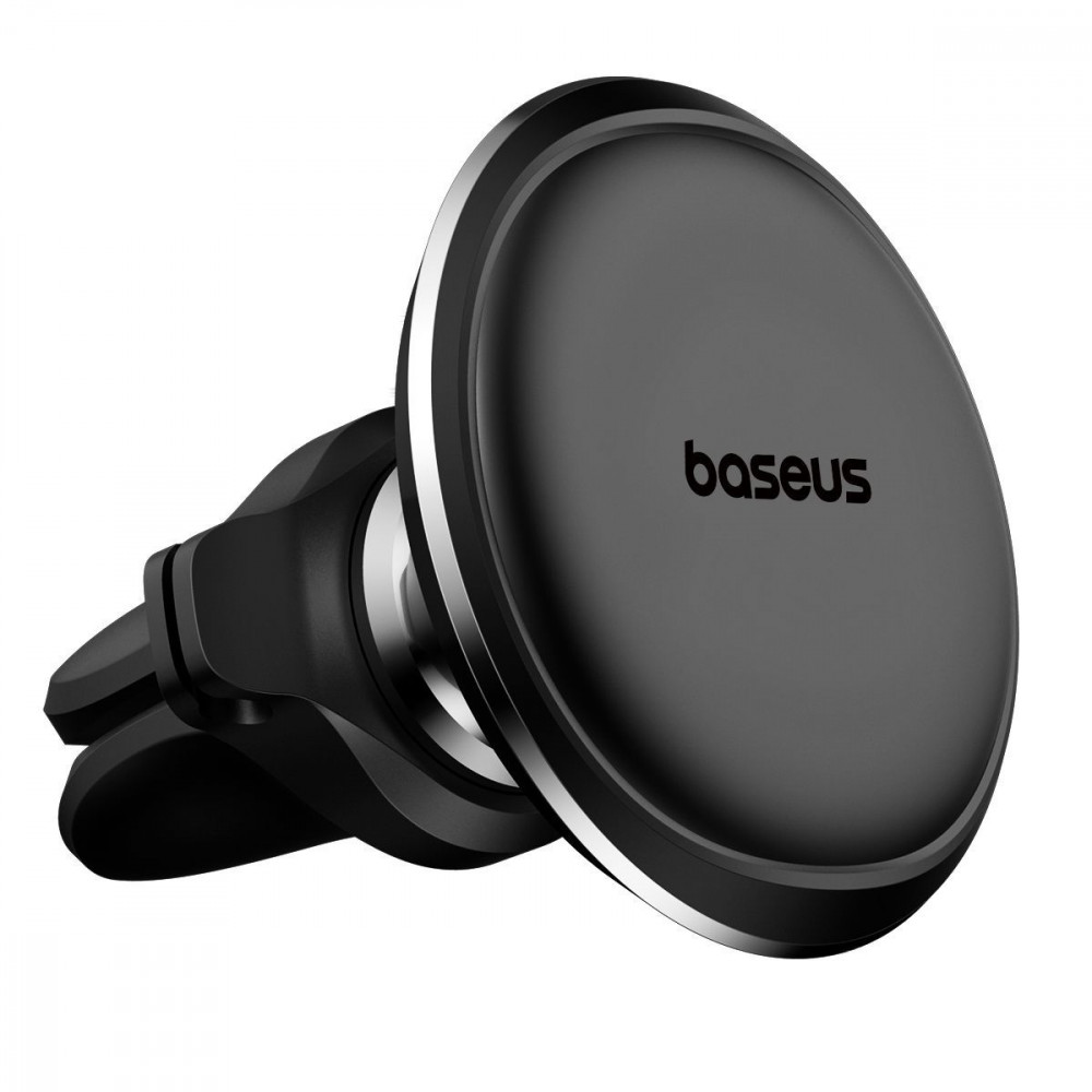 Автомобільний тримач Baseus Magnetic Car Mount with Cable Clip Air Vent Version — Придбати в Україні - фото 5