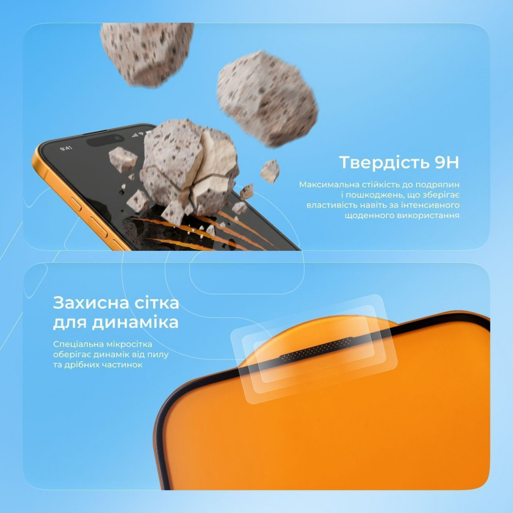 Защитное стекло Proove DLC iPhone 14 Pro/15/16 - фото 8