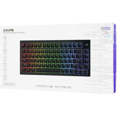 Бездротова клавіатура Proove Gaming Coupe (Ukraine Layout) — Придбати в Україні