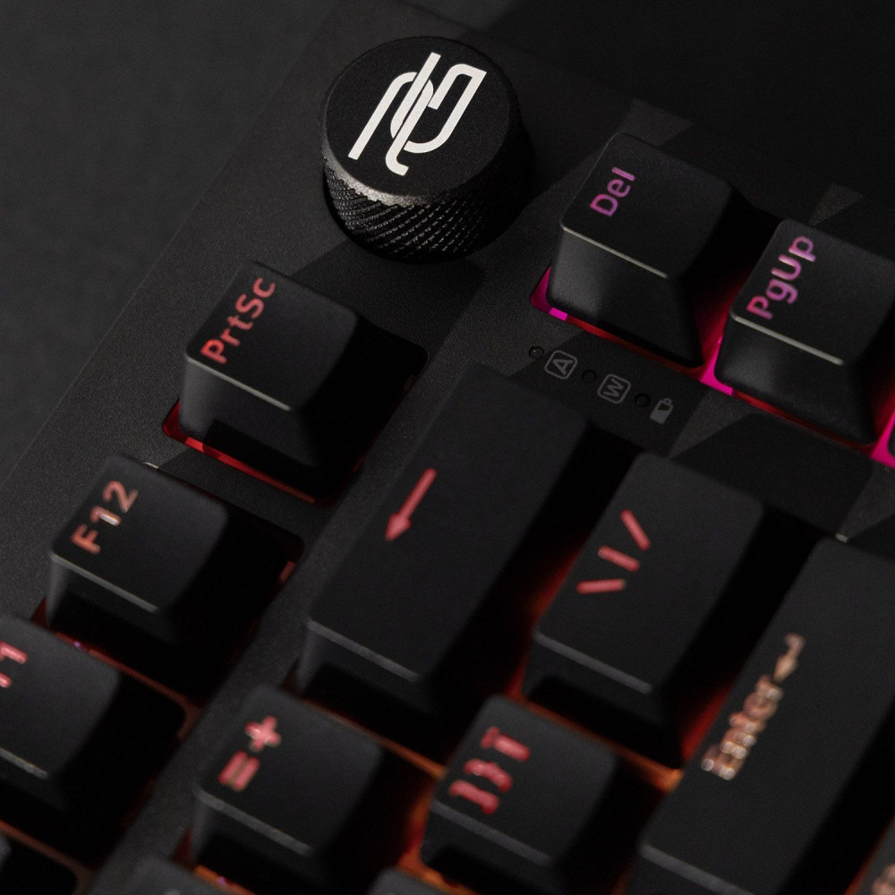 Бездротова клавіатура Proove Gaming Coupe (Ukraine Layout) black/purple (WKCP00022416) Чорний/фіолетовий на малюнкі №20