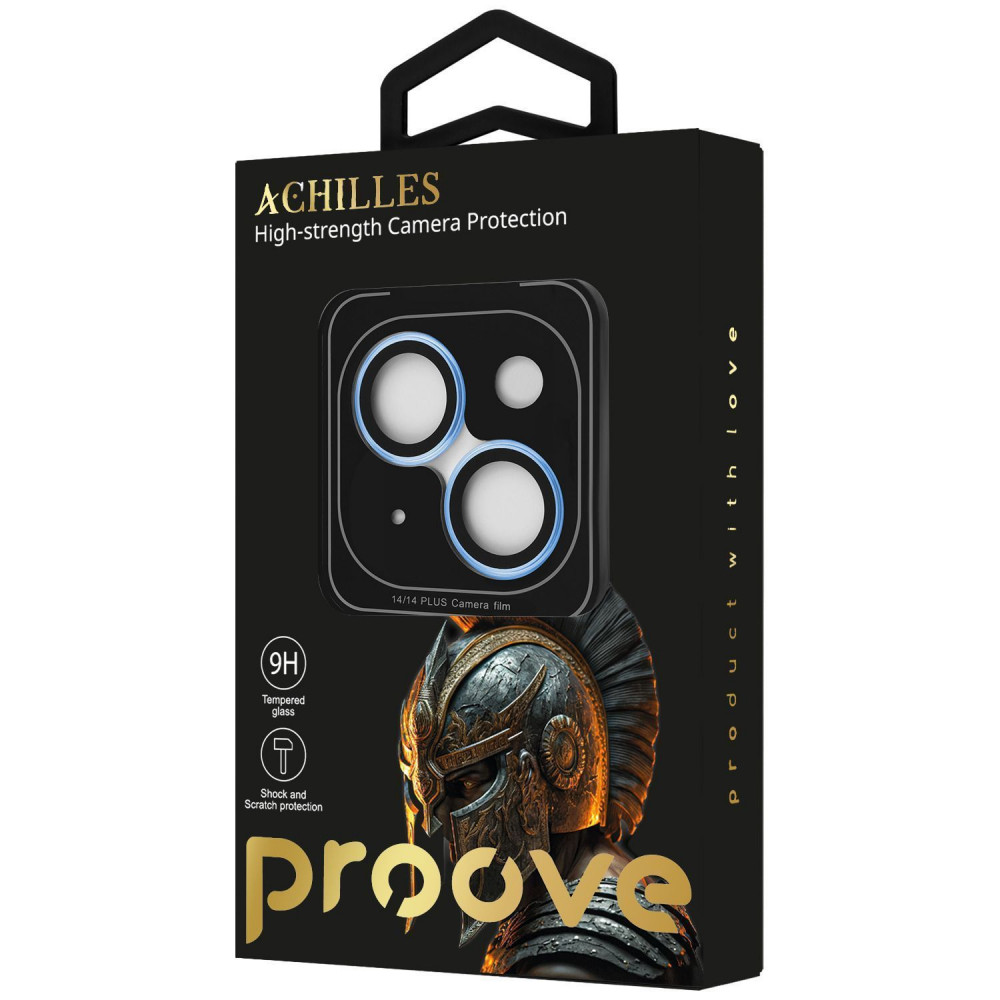 Захист камери Proove Achilles iPhone 14/14 Plus blue (CPPAIP14PL08) Синій на малюнкі №2