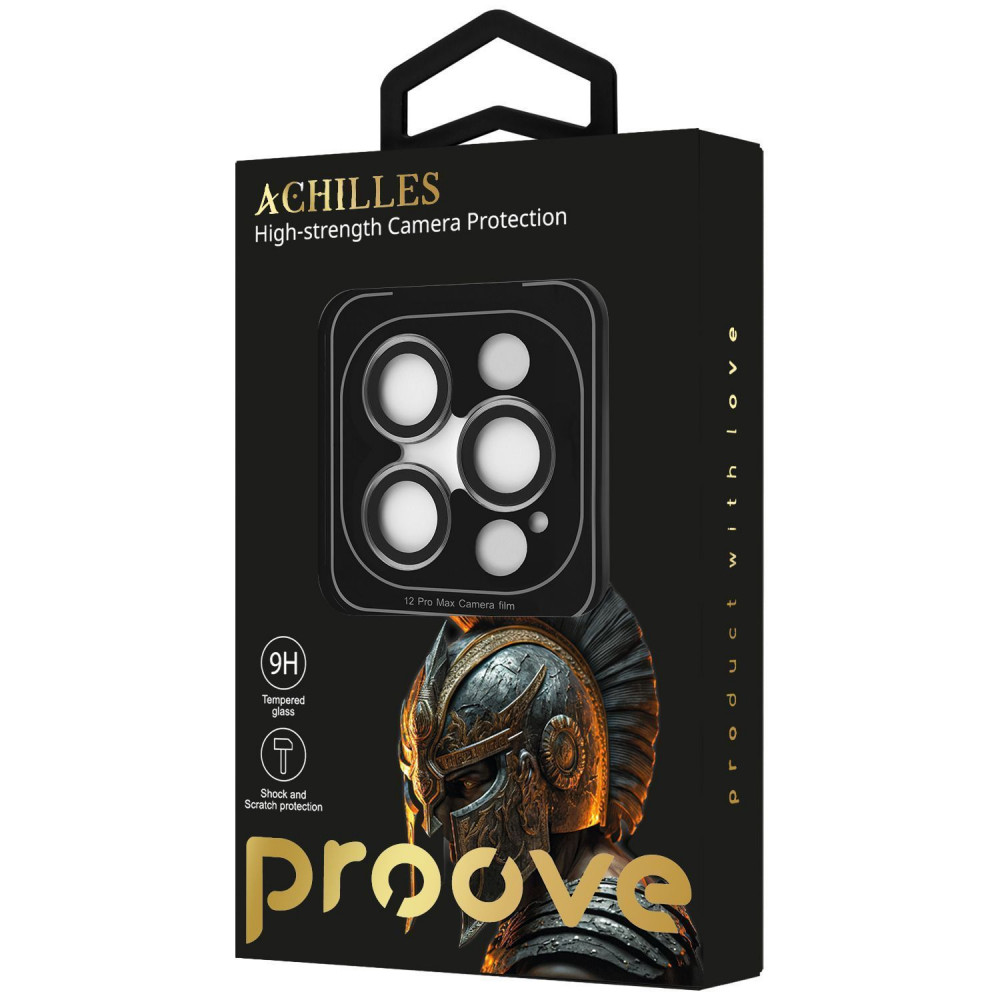 Захист камери Proove Achilles iPhone 12 Pro Max silver (CPPAIP12PM06) Сріблястий на малюнкі №2