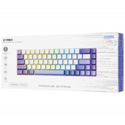 Дротова магнітна клавіатура Proove Gaming Cyrex (Ukraine Layout) — Придбати в Україні