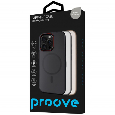 Чохол Proove Sapphire Case with Magnetic Ring iPhone 16 Pro Max — Придбати в Україні