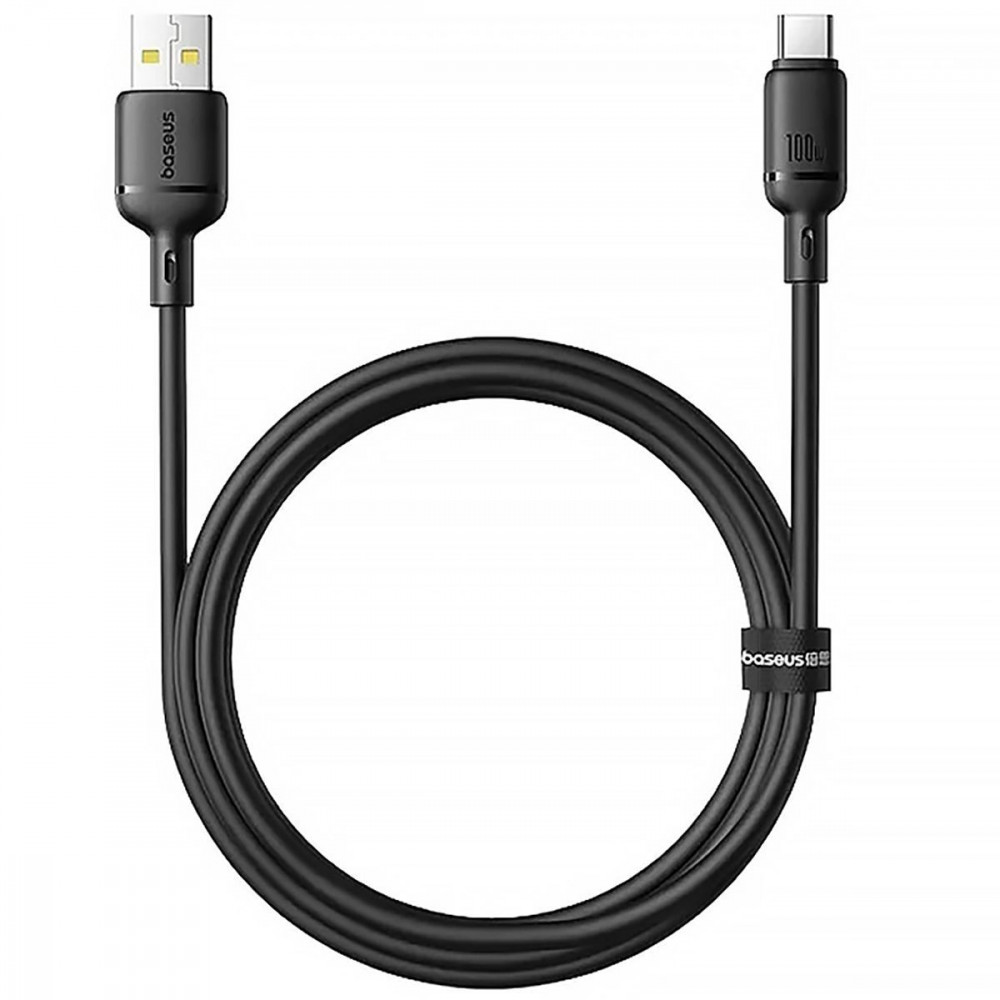 Кабель Baseus Foamed Silicone Fast Charging Type-C 100W (1m) — Придбати в Україні