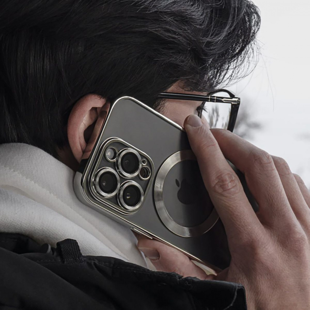 Чехол Metal Matte Case with Magnetic Ring iPhone 14 - фото 5