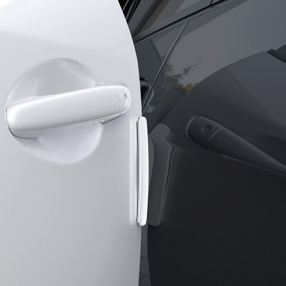 Защитные Полоски Для Автомобильных Дверей Baseus Streamlined Car Door Bumper Strip - фото 3