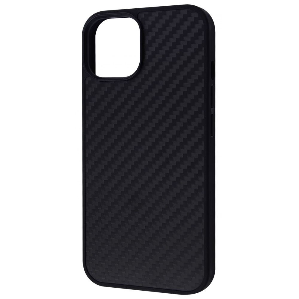 Чохол WAVE Premium Carbon Edition Case with Magnetic Ring iPhone 14 Plus/15 Plus — Придбати в Україні