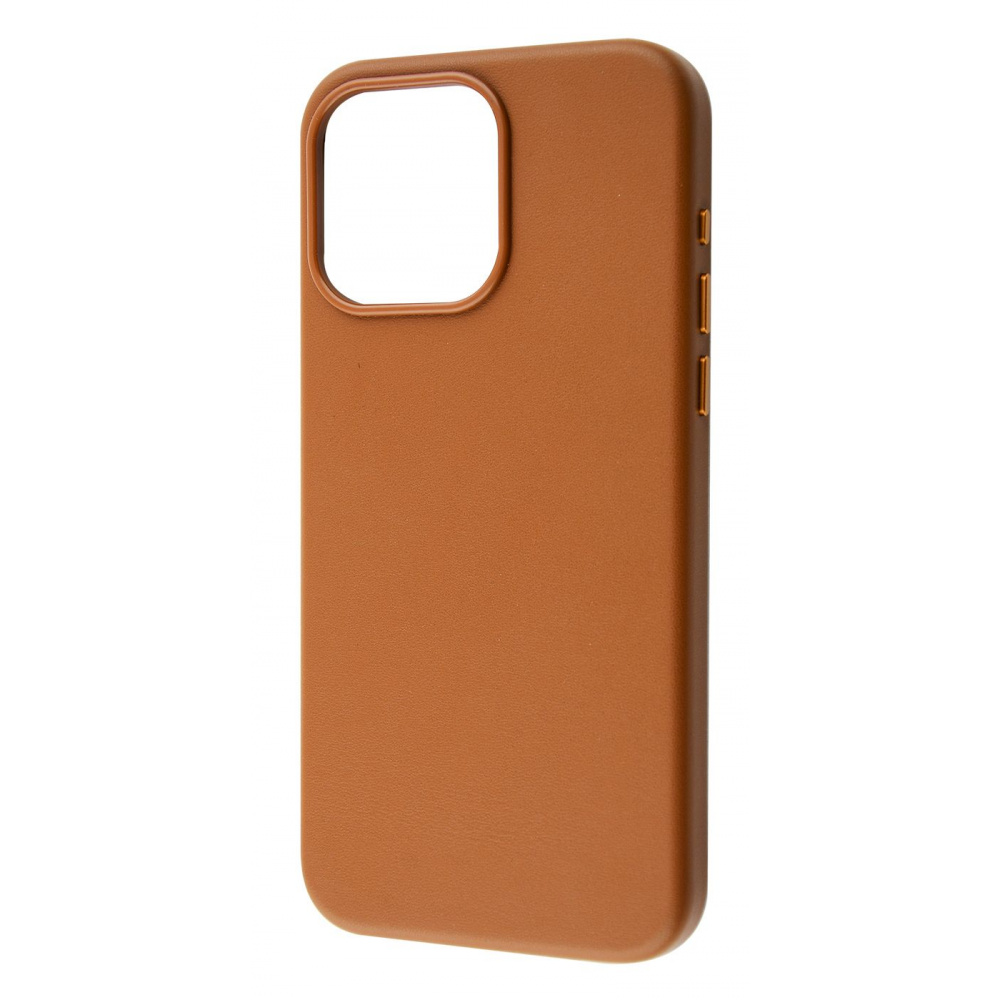 Чехол WAVE Premium Leather Edition Case with Magnetic Ring iPhone 15 - фото 13