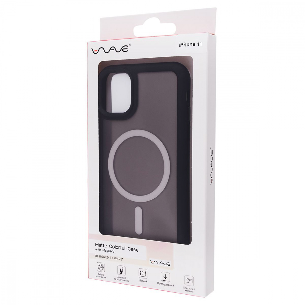 Чехол WAVE Matte Colorful Case with MagSafe iPhone 11 - фото 1