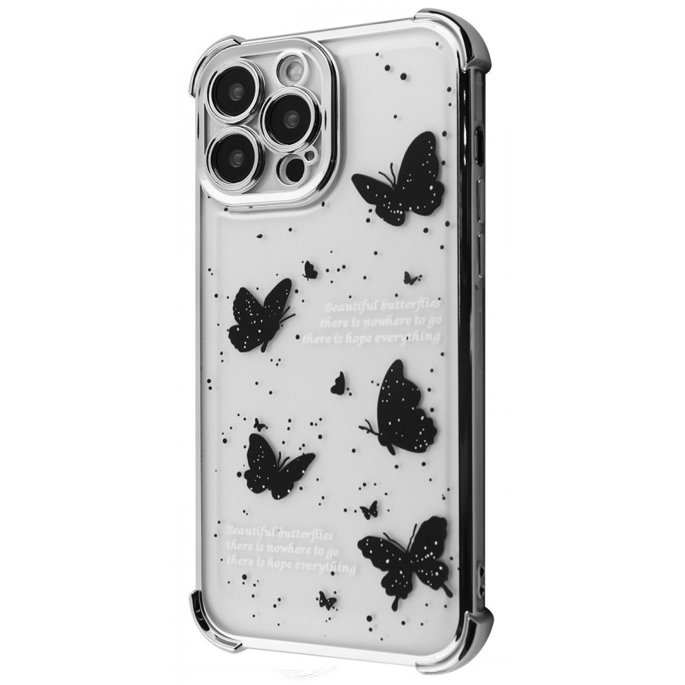 Чохол WAVE Winkie iPhone 15 Pro Max natural titanium/butterfly на малюнкі №1