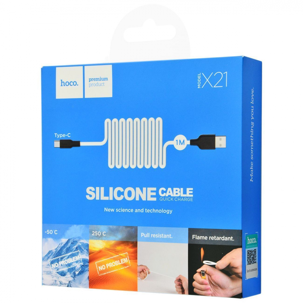 Cable Hoco X21 Silicone Type-C (1m)